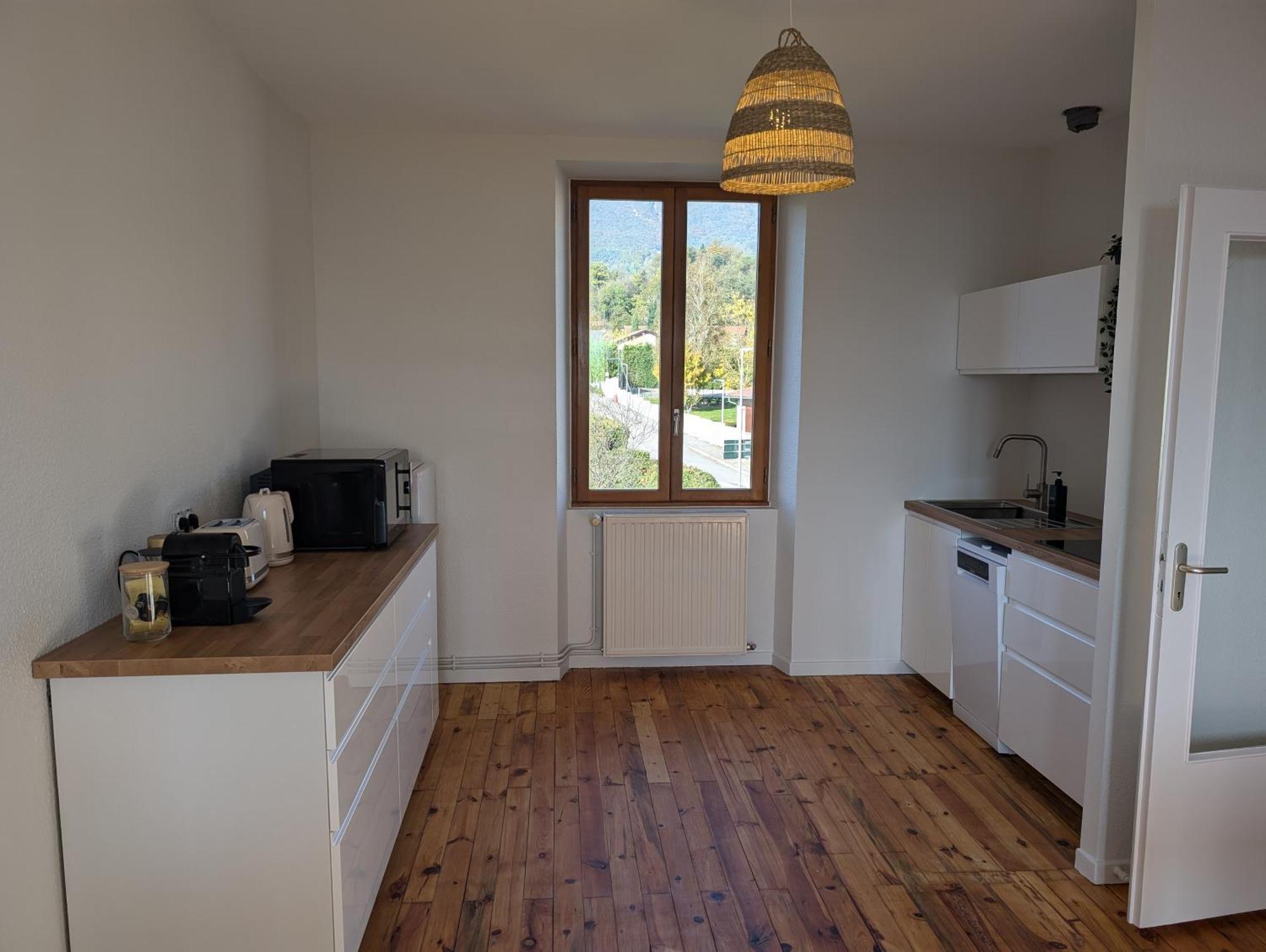 Appart 65M2 Avec 2 Chambres Dans Ferme Renovee - Parking Gratuit - Grande Vue Montagnes Montbonnot-Saint-Martin Dış mekan fotoğraf